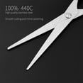 thumbnail image 3 of Tutuviw Easy-use Hair Cuting Shears,Salon Razor Edge Hair Cutting Scissors Made of Stainless Steel,Straight Thinning Blade,Lightweight, Fashionable and Durable for Barber/Home Use, 3 of 7