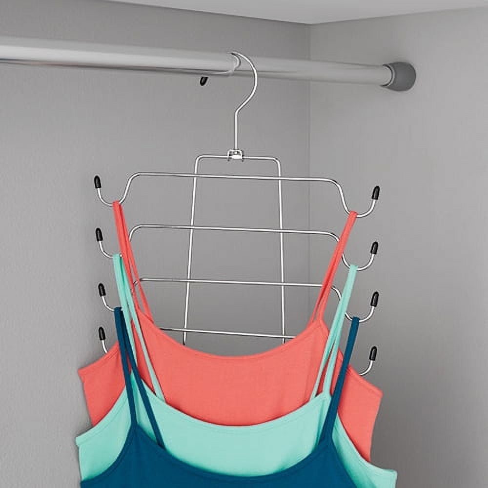 ZEDODIER Tank Top Hanger, 4 Pack Space Saving Bra Hangers, Non-Slip Hanging Sport  Bras Holder, Closet Organizers and Storage for Camisoles Tank Tops Bras  Ties Swimsuits Strappy Dress, Black : : Home