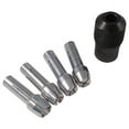 thumbnail image 6 of New Dremel 4485 Quick Change 5 Piece Collet Bit Nut Kit Set, 6 of 9
