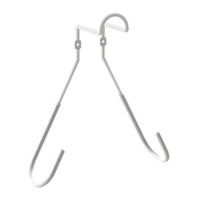 colgador para plancha y burro 30 x 27 x 9 cm color blanco