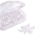 thumbnail image 1 of Earring Backs, 200PCS Clear Rubber Earring Backs, Silicone Earring Stoppers, Earring Backs Replacement, 1 of 4