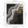 thumbnail image 2 of Paint By Numbers Kit for Adults Beginner - Abstract Swirling Black Gold Lines DIY Canvas Painting Kits for Adults, Frameless Paint By Number for Adults for Home Wall Decor 16x20 Inch, 2 of 7