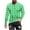 08 Green, variant on St. Patrick's Day Tshirt, Long Sleeve Tops for Men, Round Neck Shirts Fashionable Men's Printed Long Sleeved Round Neck Casual and Comfortable Tops Shirt