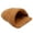 Brown, variant on Opvise Thick Fleece Warm Dog Cat Tent Cave Nest Bed Slipper Shape Pet Sleeping Bag Blue Sky