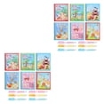 thumbnail image 4 of bedienty 6piece Reusable Water Drawing Book For Children ABS Easy  for Operation Economic  for Magic Paper Made 2Set, 4 of 6
