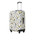 thumbnail image 2 of Cute Anime Cartoon Minions Travel Suitcase Protective Cover Trunk Case Washable Elastic Luggage Cover Fits Small Suitcase Protector Baggage With Concealed Zipper Gifts, 2 of 5