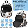 thumbnail image 5 of Herdesigns Dog Print Large Backpack Set with Lunch Box Lightweight Water Resistant Travel Laptop Backpacks Casual Daypacks for Women Men, 5 of 8
