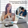 thumbnail image 4 of Sistema de intercomunicación inalámbrico GLCONN de 10 canales con un alcance de 1.1 millas, 4 of 7