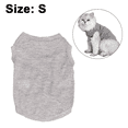 thumbnail image 2 of Ropa para mascotas Ropa en blanco, 3 piezas Chaleco para cachorros Camiseta Sin mangas Disfraces, Ropa suave y transpirable para perros, 2 of 5