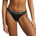 thumbnail image 2 of Polo Ralph Lauren Polo Essentials Thong - 4P2003 (Onyx, XL), 2 of 4