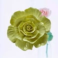 thumbnail image 2 of FOMIYES Floral Ceramic Flower Wall Decoration Wall Background Mural Baby 11*11cm Yellow, 2 of 8