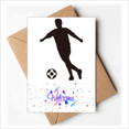 thumbnail image 1 of Sports Outline Football Soccer Welcome Back Greeting Cards Envelopes Blank, 1 of 3