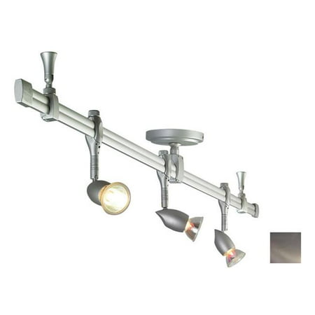 Nora Lighting Nrs21 4104bn Rail Kit 4 Ft Straight With 3 Neat Fixtures Brushed Nickel Nora Lighting Nrs21 4104bn Rail Kit 4 Ft Straight With 3 Neat Fixtures Brushed Nickel