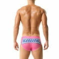 thumbnail image 5 of Clearance 2025! ZVNAΖH Mens Swim Briefs, Men's Sexy Briefs Low-rise Bikini Beach Briefs Swimming Trunks with Adjustable Drawstring, 5 of 6