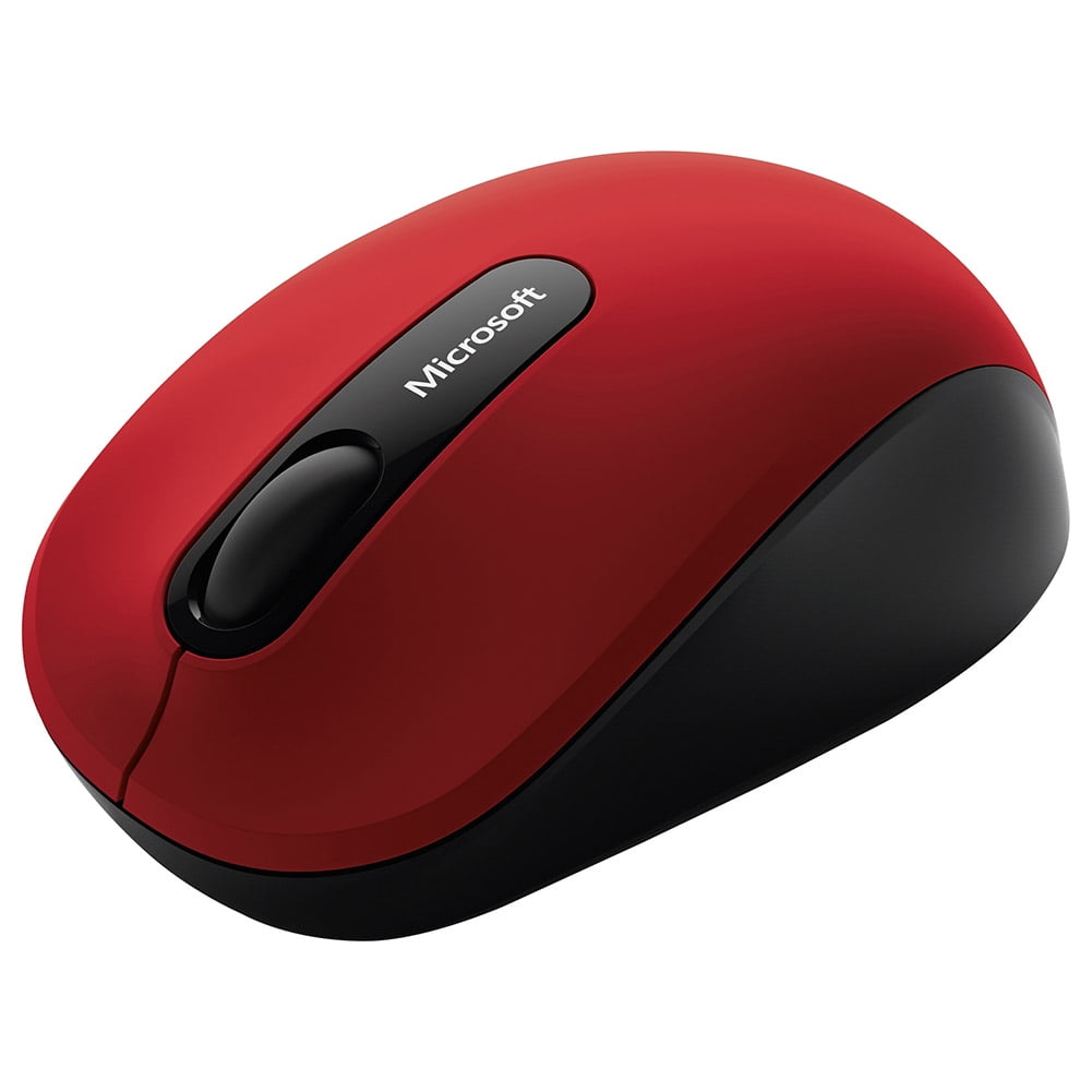 Microsoft Mobile Mouse 3600 - mouse - 4.0 - dark red - Walmart.com ...