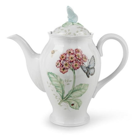 - Lenox Butterfly Meadow Coffeepot with Lid