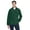 Hunter, variant on Men's 8 oz. Full-Zip Fleece - HUNTER - 2XL