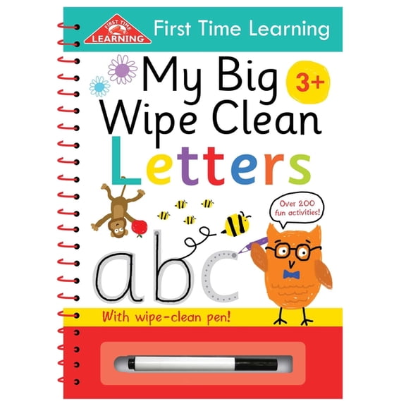 My Big Wipe Clean Letters: Wipe-Clean Workbook