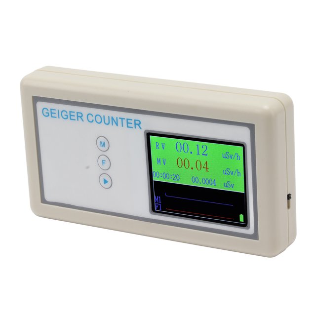 Contador Geiger, contador Geiger, detector de radiación de mármol sensible y preciso, dosímetro de radiación, funcionalidad inteligente