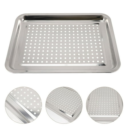 CIMAXIC Household Barbecue Plate Draining Tray 1Pack