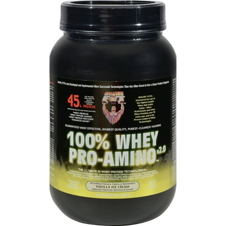 Healthy 'N Fit Nutritionals Whey Pro-Amino Vanilla Ice Cream - 2 lbs