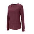 thumbnail image 4 of Ladies Tops and Blouses Women's Long Sleeve Tops Crewneck Basic Lightweight Fall Shirt with Thumb Holes Long Sleeve T shirt Women, 4 of 6