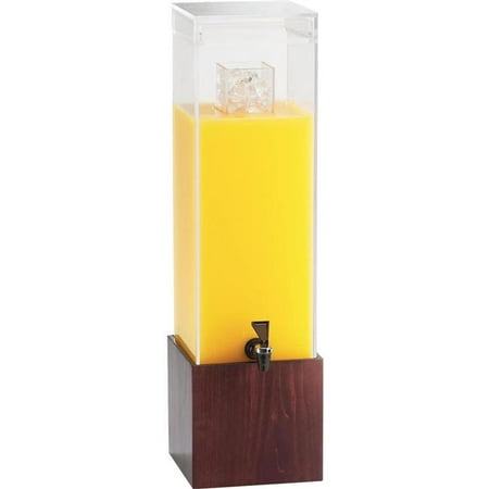 

Cal Mil 1527-3-52 3 gal Westport Beverage Dispenser Square - Dark Wood - 8.125 x 9.75 x 25.75 in.