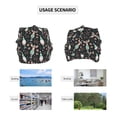 thumbnail image 7 of Xecao Christmas cute deer old man Print Knit Hat,Winter Beanie for Men Women, Beanie Soft Warm Ski Stocking Cuffed Cap, 7 of 7