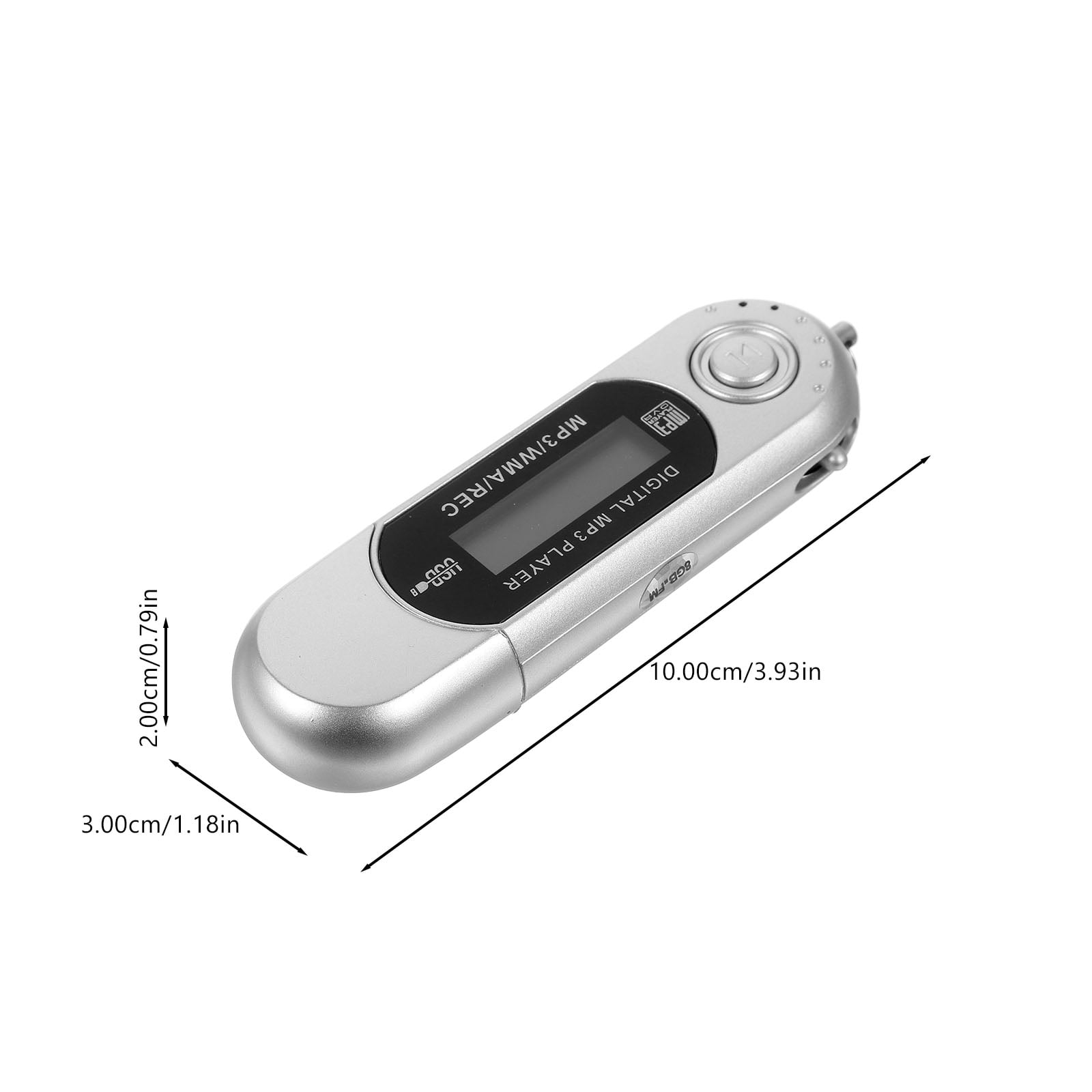 Miangastore Portable 8GB 1.3-inch LCD Screen Digital MP3 Player