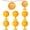 Yellow(with Base), variant on 6 PCS Fly Traps Ball Fly Trap Indoor, Hanging Fly Bugs Sticky Ball Outdoor, Gnat Trap Ball for House Plants Kitchen Drain Yard Garden (6PCS, Yellow)