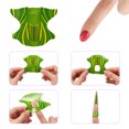 thumbnail image 2 of 500 piezas de guías para puntas de acrílico para decoración de uñas, extensiones de gel, herramientas de peinado para esmalte de uñas, formas de rizo para el cuidado de las uñas., 2 of 6