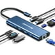thumbnail image 1 of Hub USB-C Hiearcool 8 en 1 con HDMI 4K de 60 Hz para MacBook Pro Air, 1 of 7