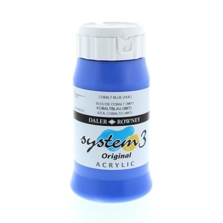 UPC: 5011385913699 | Daler-Rowney Original System 3 Acrylic  500ml Bottle  Cobalt Blue