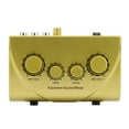 thumbnail image 4 of Joernso Portable Dual Microphone Inputs Audio Sound Mixer for Amplifier Karaoke KTV, 4 of 8