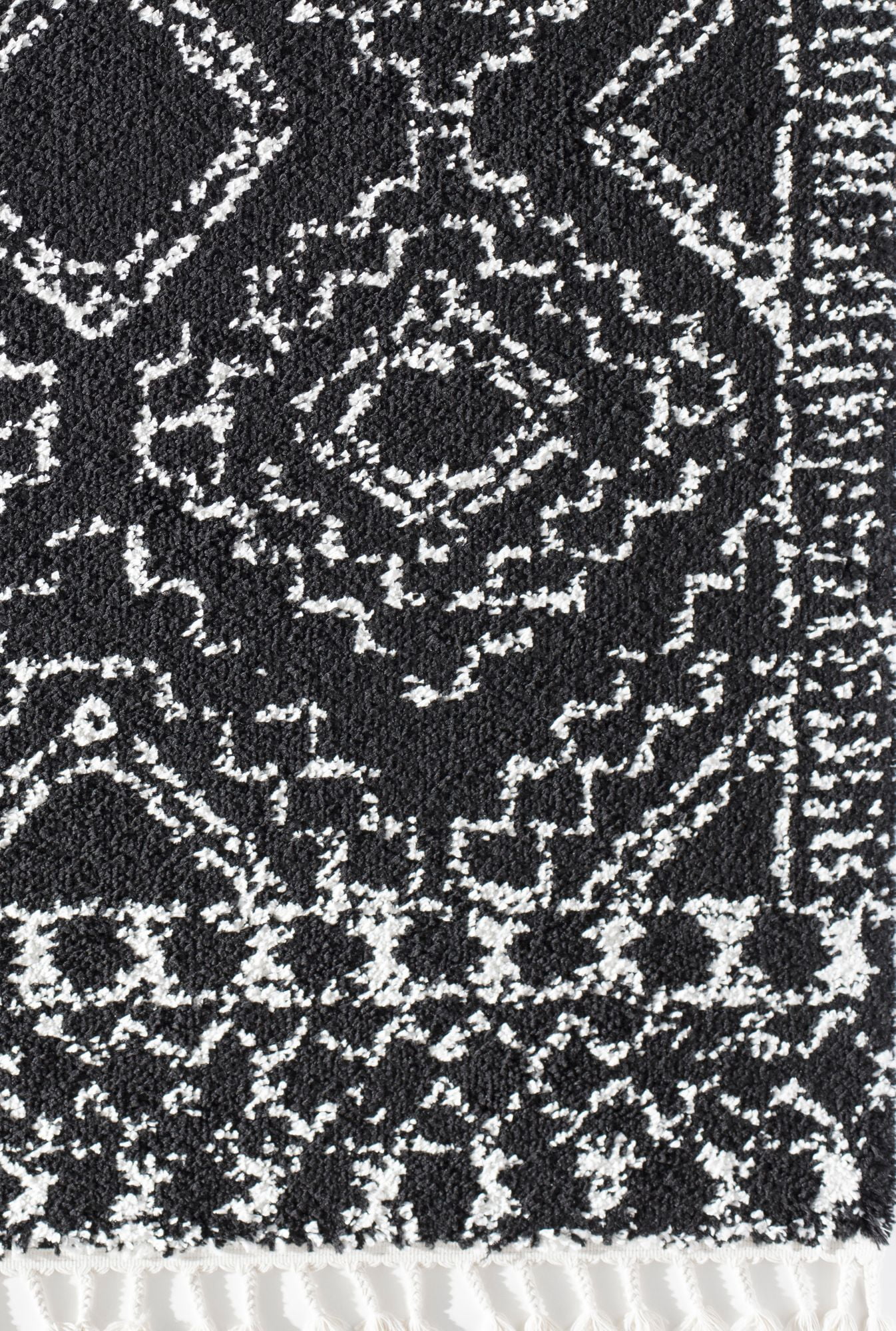 Rugs America Moon Collection MS40A Moroccan Tribal Sable Area Rug, 5'0"x7'0"