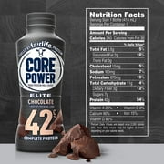 Fairlife Core Power Elite 42g High Protein Milk Shakes, Ready to Drink for Workout Recovery, Chocolate, 14 Fl Oz (Pack of 12)