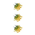 thumbnail image 3 of Matsuzay Paquete de flores artificiales, plantas falsas de plástico para exteriores, resistente a los rayos UV, rama de imitación simulada, Type1 NO1, 3 of 6
