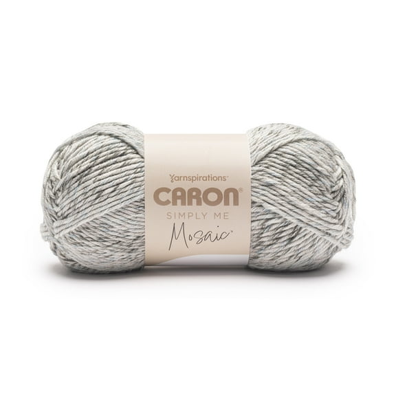 Caron® Simply Me Mosaic™ #5 Bulky Blend Yarn, Overcast 5oz/140g 173 Yards
