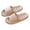 Khaki, variant on Xfvqtps Shower Shoes for Women and Men with Drain Holes Massage Slide Sandals Non-Slip Sole Breathable Outdoor Summer Slides Sandals