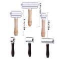 thumbnail image 1 of Baohd Rouleau de Pression Plat en Acier Inoxydable pour Bois Roulement de Roue en Cuir Colle de Estampage Outils de Placage pour Papier Peint Couleur/60mm, 1 of 7