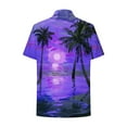 thumbnail image 4 of Rezuofi 1 Pcs Hawaiian Shirts for Women Summer Cool Hawaii Floral Tropic Print Blouses Beach Short Sleeve Button Up Tops, 4 of 7
