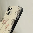 thumbnail image 6 of Chinese Style Ink Wash Painting Lotus Bamboo Soft Phone Case Compatible with iPhone Case (White,iPhone 11), 6 of 6