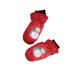 thumbnail image 1 of Qarigey Guantes de esquí para niños, cálidos, dedos completos, mitones de invierno antideslizantes, dibujos animados, calentador de manos impermeable, guantes y mitones Rojo Qarigey AP008121-02, 1 of 6