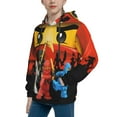 thumbnail image 2 of NinJago Printing Hooded Sweater Hoodies For Teens Boys Girls With Pocket Sweatshirt Hoody, 2 of 5