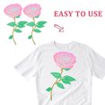 thumbnail image 3 of IDEANATEGRATE 2Ud Parche Bordado Rosa Con Lentejuelas Reversibles Para Ropa Ideal Para Especiales Y Diario, 3 of 6