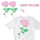thumbnail image 3 of IDEANATEGRATE 2Ud Parche Bordado Rosa Con Lentejuelas Reversibles Para Ropa Ideal Para Especiales Y Diario, 3 of 6