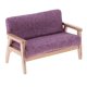 thumbnail image 4 of 1:12 Muebles - Sofá Individual Y Sillón Seat para Casas de , de , Accesorios de Dormitorio, Manualidades Coleccionables Baoblaze Sofá doble de casa de muñecas, 4 of 7