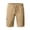 Khaki, variant on IROINNID Men's Loose Casual Bermuda Stretch Casual Versatile Jogger Shorts