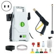 thumbnail image 2 of Car Washer, Electric Pressure Washer, 100BAR Power Washer with 5 Color Nozzle, 1400W High Pressure Washer Cleaner for Cars, Patios, Furniture, Driveways-US Plug, 2 of 14
