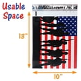 thumbnail image 3 of 10x13 Patriotic Poly Mailers, Designer Shipping Custom Boutique Flag Envelopes, 3 of 12